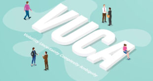 VUCA đại diện cho bốn khái niệm cơ bản Volatility (Biến động) – Uncertainty (Không chắc chắn) – Complexity (Phức tạp) – Ambiguity (Mơ hồ)