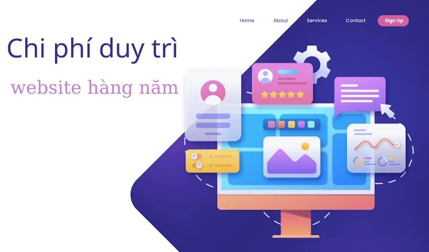 Chi phí để duy trì 1 website bao gồm nhiều yếu tố như hosting, tên miền, bảo mật và cập nhật nội dung.